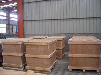 沪工出口阀门专用木箱包装