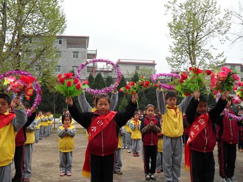 井冈山老区捐资助学仪式现场