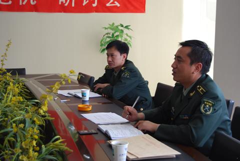 市镇兵办各领导来我厂进行兵役执法检查