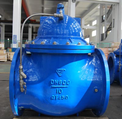 德国拜耳集团向上海沪工阀门厂定购的水力控制阀1