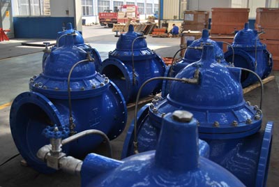 德国拜耳集团向上海沪工阀门厂定购的水力控制阀2