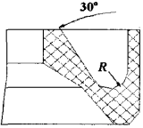 聚四氟乙烯唇式密封座的结构图