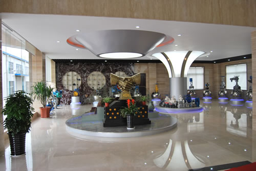 上海沪工阀门厂新办公大楼（一楼展厅）