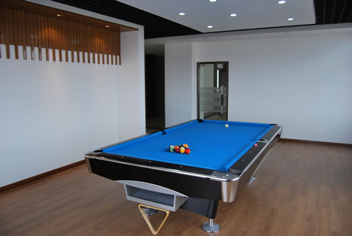 上海沪工阀门厂新办公大楼（五楼斯诺克台球厅）