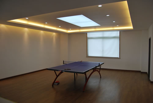 上海沪工阀门厂新办公大楼（五楼乒乓球室）