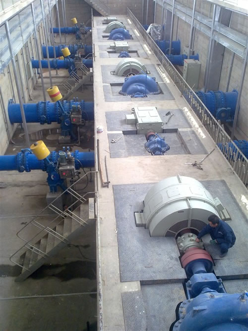 内蒙古孪井滩四号泵站