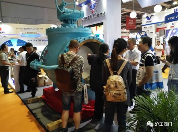 沪工阀门参展第六届FLOWTECH CHINA上海国际泵管阀展览会（图8）