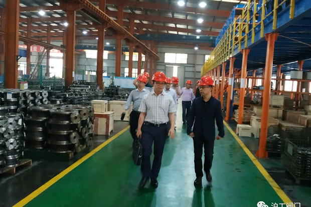 永嘉县党政代表团来沪工阀门调研考察（图2）