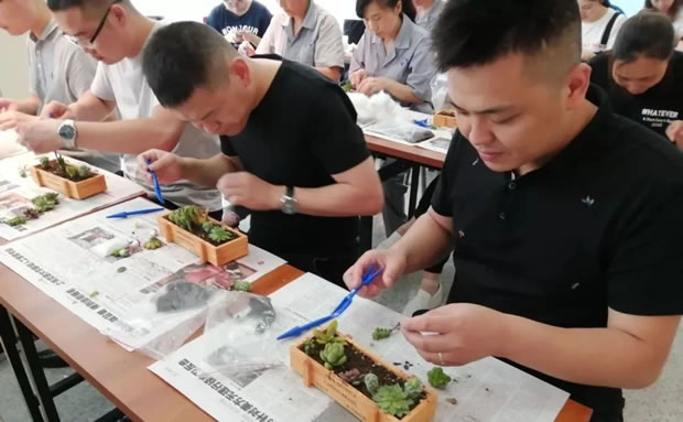 沪工阀门绿色创意DIY活动（图2）