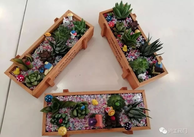 沪工阀门绿色创意DIY活动（图4）