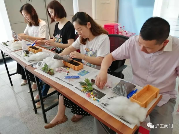 沪工阀门绿色创意DIY活动（图6）