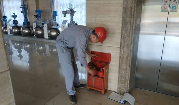 上海沪工阀门厂组织开展消防演练与安全大检查活动（图6）