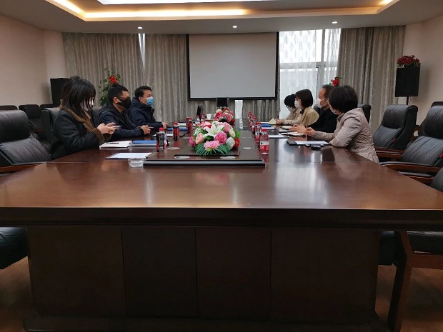 嘉定区工商联副主席朱兴、季虹一行走访调研我司疫情防控和复工情况（图2）