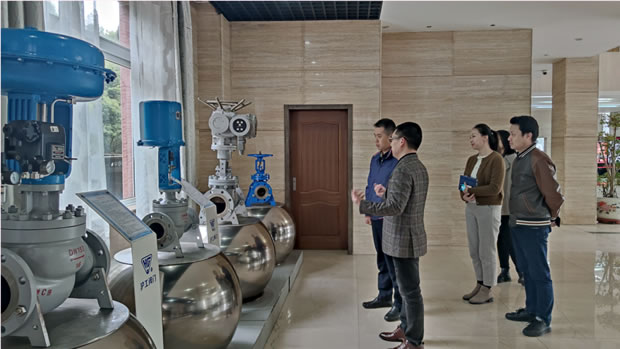 华亭镇镇长尹小兴一行莅临我司走访调研（图1）