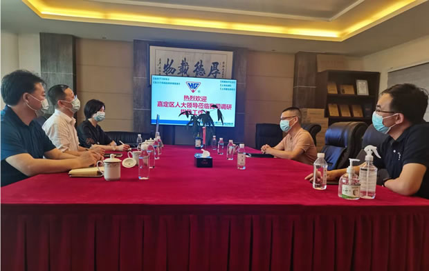 区人大副主任宗斌一行走访调研上海沪工阀门厂（图1）