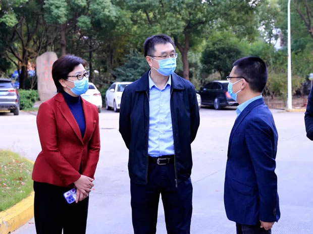 嘉定区委副书记周文杰莅临上海沪工阀门厂开展走访调研工作（图4）