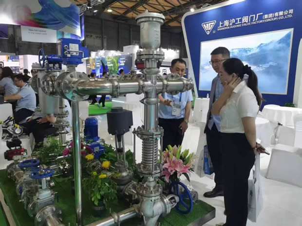 上海沪工阀门厂参展第26届中国环博会图片(3)